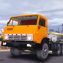 Скачать взломанную KAMAZ: Ultimate Russian Truck  [МОД Unlocked] - стабильная версия apk на Андроид