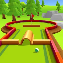 Взлом Mini Golf Game - Putt Putt 3D (Мини Гольф Челлендж)  [МОД Mega Pack] - последняя версия apk на Андроид