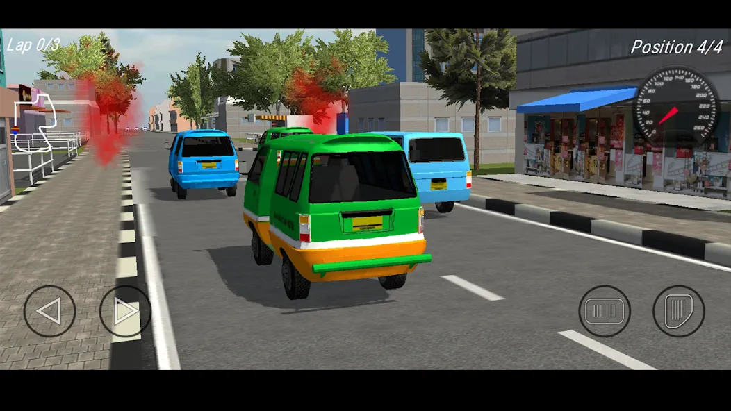 Angkot : Street Racing (Ангкот)  [МОД Много денег] Screenshot 1