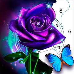 Скачать взломанную Color Master - Color by Number (Колор Мастер Про)  [МОД Все открыто] - последняя версия apk на Андроид