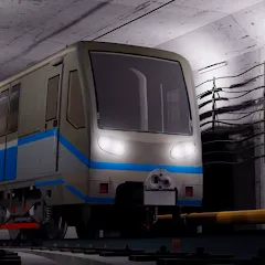 Скачать взломанную AG Subway Simulator Pro (Симулятор метро )  [МОД Бесконечные монеты] - последняя версия apk на Андроид