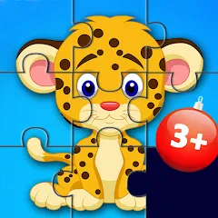 Взломанная Kids puzzles - 3 and 5 years  [МОД Меню] - последняя версия apk на Андроид