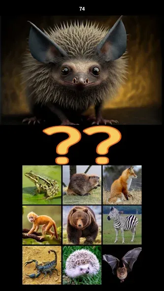 Hybrid Animals Crazy Lab Quiz (Хибридные животные Сумасшедшая лаборатория Викторина)  [МОД Меню] Screenshot 2