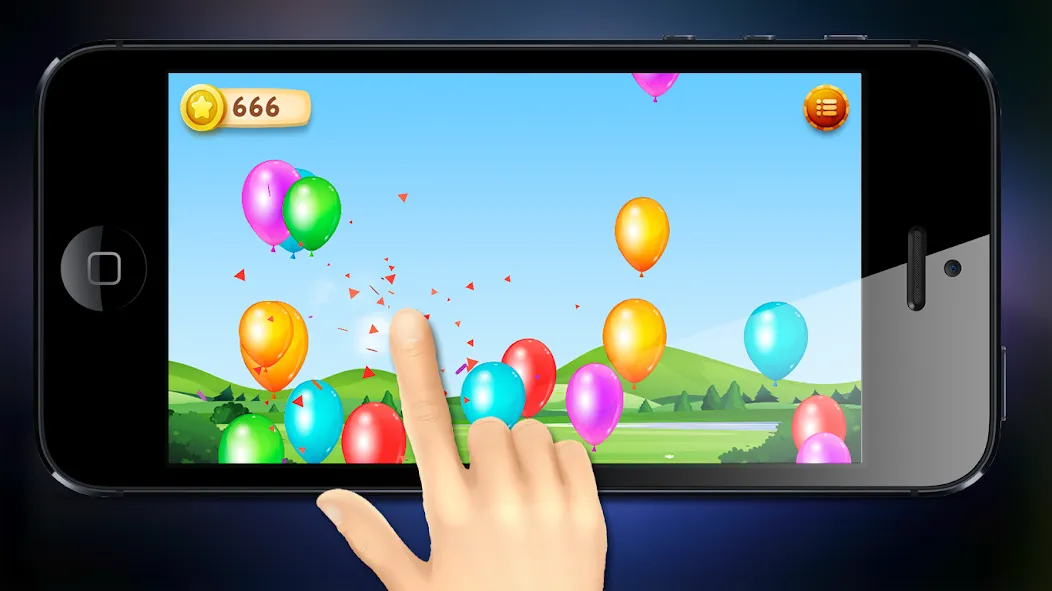 Burst balloons for kids  [МОД Бесконечные деньги] Screenshot 1