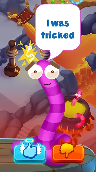 Worm out: Brain teaser games (Ворм аут)  [МОД Много денег] Screenshot 3