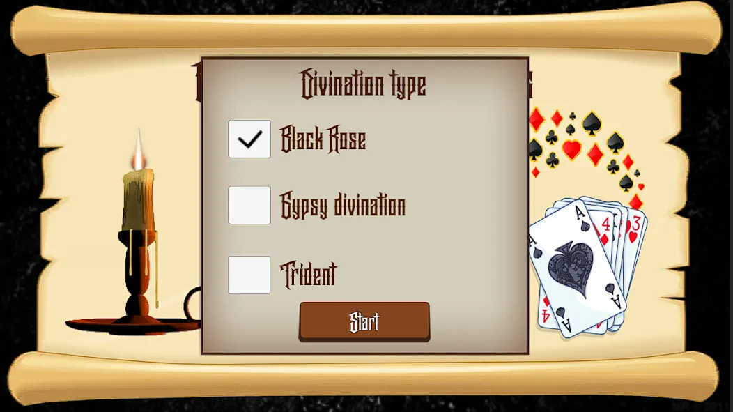 Divination on Playing Cards  [МОД Много монет] Screenshot 2