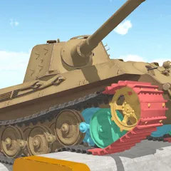 Скачать взлом Tank Physics Mobile Vol.3  [МОД Меню] - стабильная версия apk на Андроид