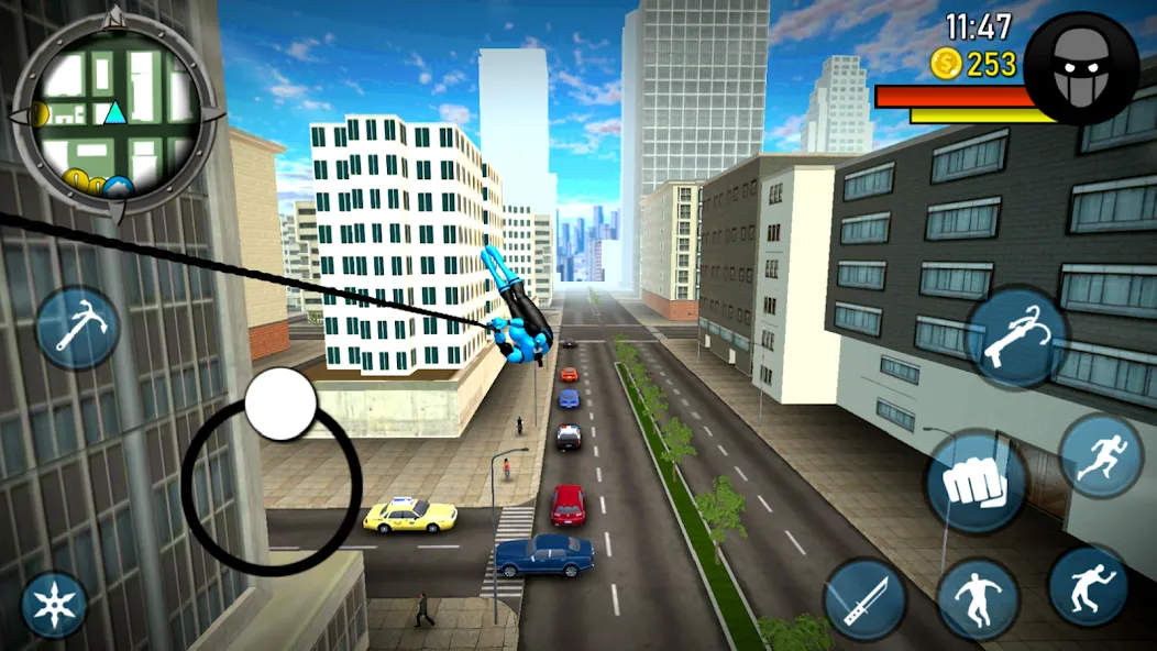 Blue Ninja : Superhero Game (Блу Ниндзя)  [МОД Меню] Screenshot 5