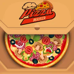 Скачать взломанную Pizza Maker - Cooking Games  [МОД Unlocked] - последняя версия apk на Андроид