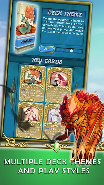 Crystal Soul - TCG Card Battle  [МОД Бесконечные монеты] Screenshot 2