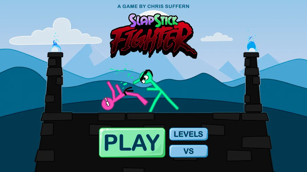 Slapstick Fighter - Fight Game (лапстик Файтер)  [МОД Menu] Screenshot 1