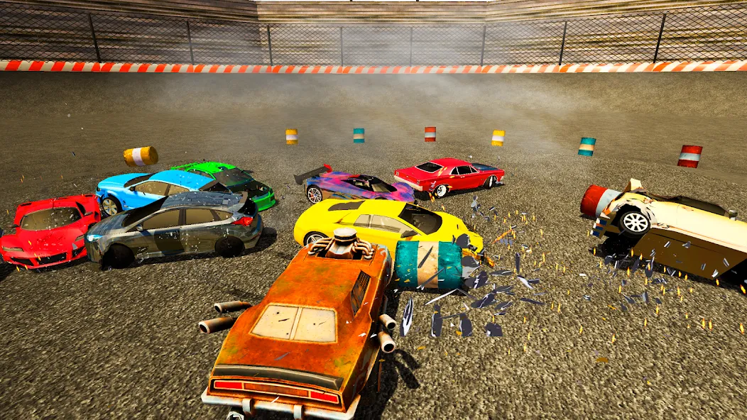 Demolition Derby Mad Car Crash (Дерби Деструкция Симулятор)  [МОД Unlimited Money] Screenshot 5