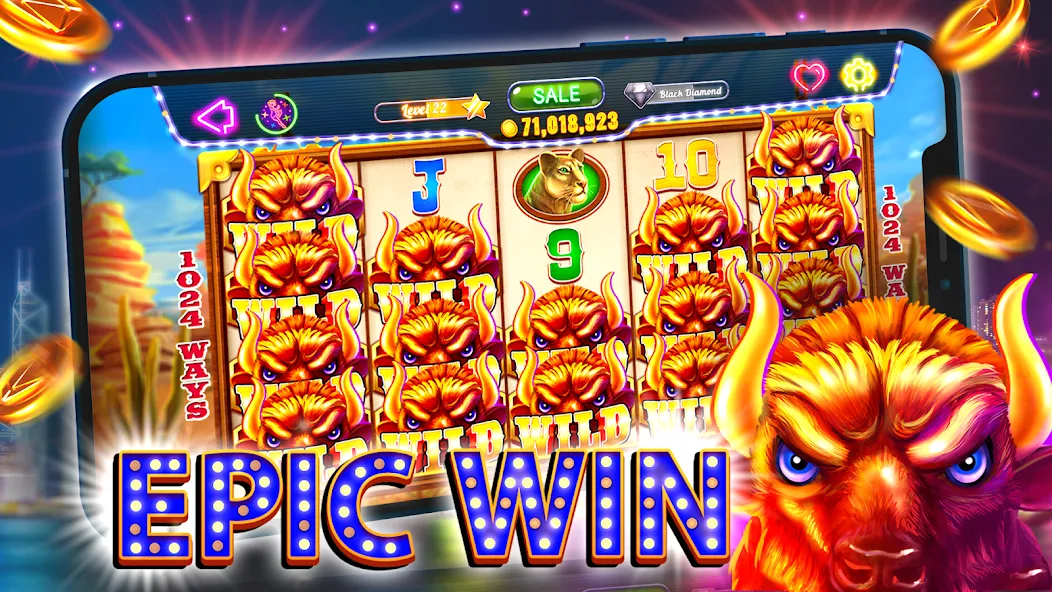 Old Vegas Slots - Casino 777 (Олд Вегас Слотс)  [МОД Бесконечные деньги] Screenshot 4