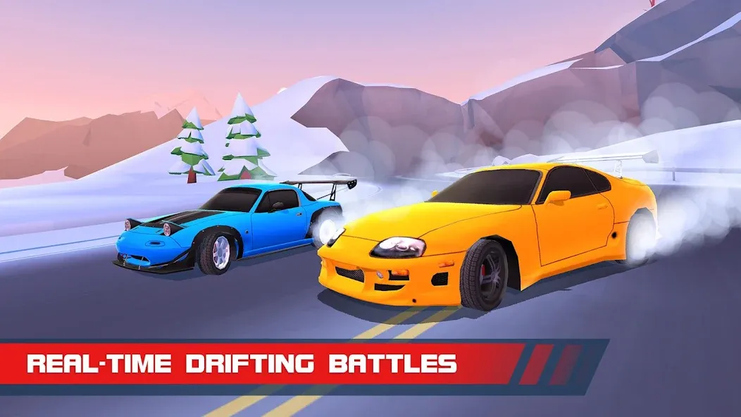 Drift Clash Online Racing (Дрифт Клаш)  [МОД Menu] Screenshot 2