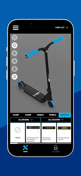 Scooter 3D custom builder (Скутер 3D настраиваемый конструктор)  [МОД Меню] Screenshot 3