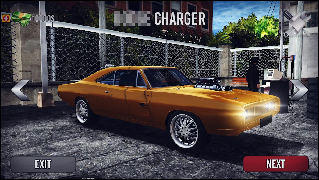 Charger Drift Simulator (Чарджер Дрифт Симулятор)  [МОД Много монет] Screenshot 1