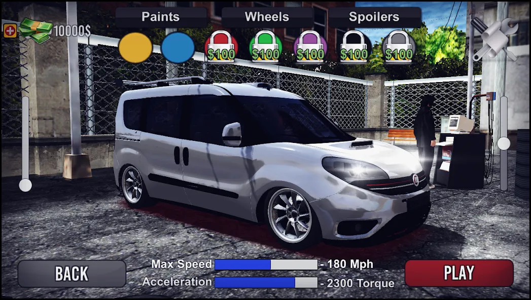 Doblo Drift Simulator (Добло Дрифт Симулятор)  [МОД Много монет] Screenshot 2