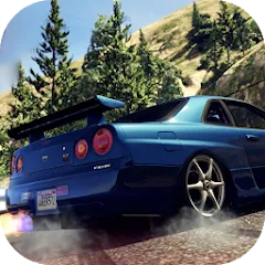 Взломанная Skyline Drift Simulator (Скайлайн Дрифт Симулятор)  [МОД Много денег] - последняя версия apk на Андроид