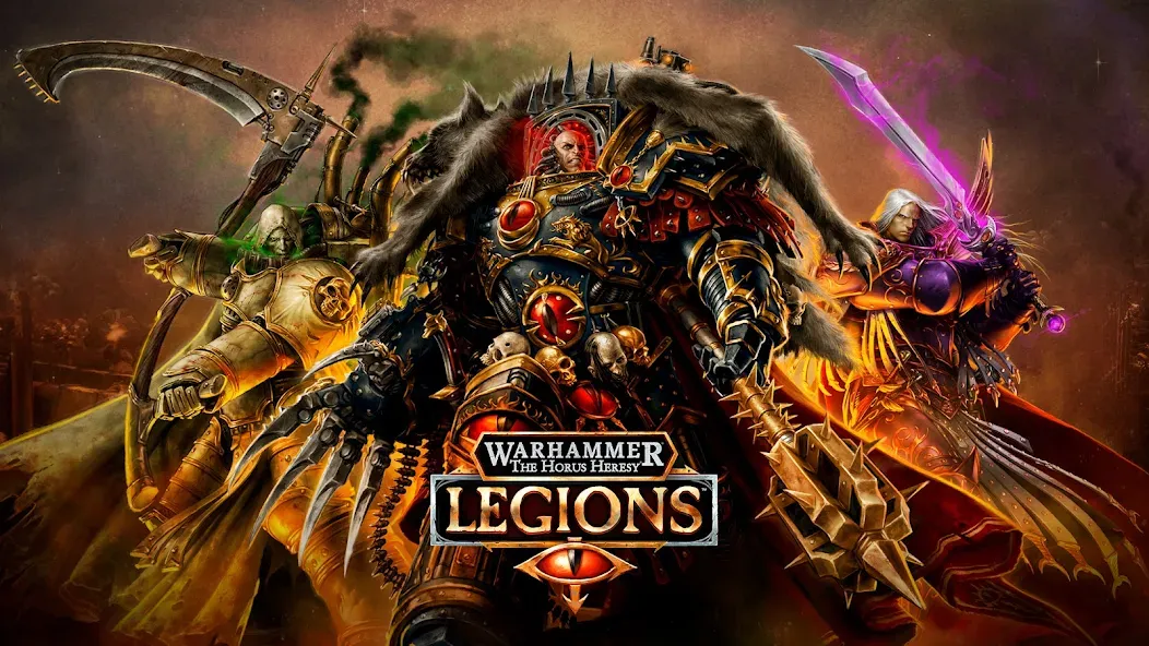 Warhammer Horus Heresy Legions (Вархаммер Искупление Хоруса Легионы)  [МОД Бесконечные монеты] Screenshot 1