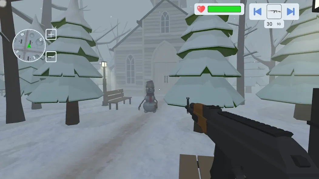 Evil Snowmen 2 (Ивил Сномен 2)  [МОД Mega Pack] Screenshot 1