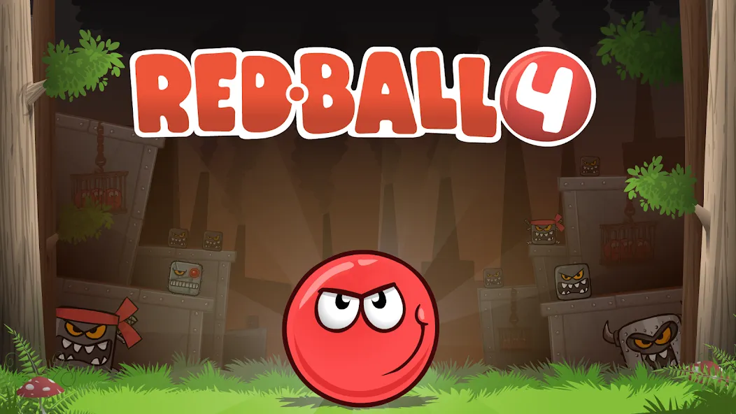 Red Ball 4 (Рэд Болл 4)  [МОД Unlocked] Screenshot 1