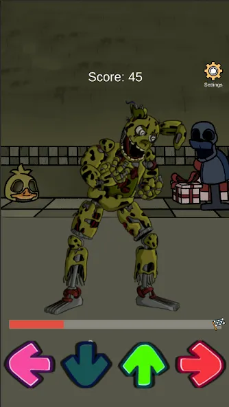 FNF Springtrap Mod Test (Мод Тест)  [МОД Много монет] Screenshot 3