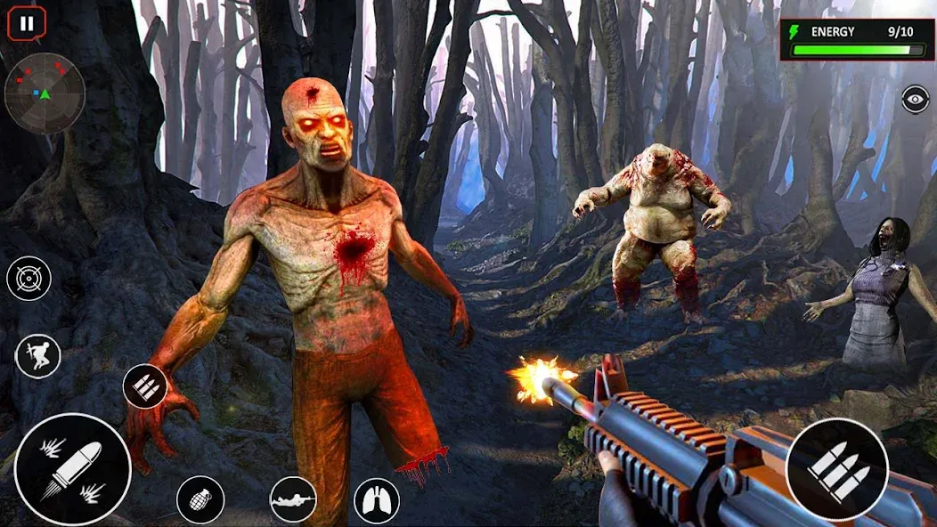 Sniper Zombie Shooting (Зомби стреляющая оффлайн игра)  [МОД Menu] Screenshot 5