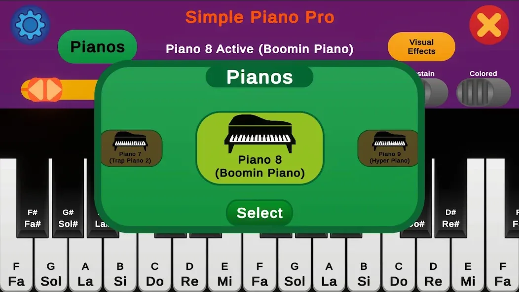 Simple Piano Pro (Симпл Пиано Про)  [МОД Unlocked] Screenshot 5