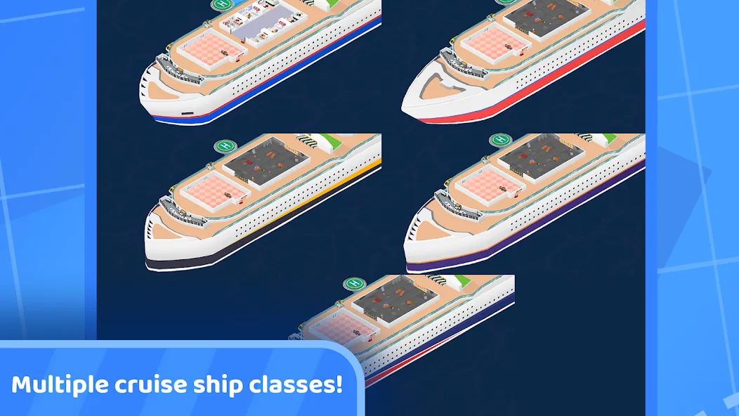 Idle Cruise Ship Simulator (Айдл Круиз Шип Симулятор)  [МОД Много денег] Screenshot 3