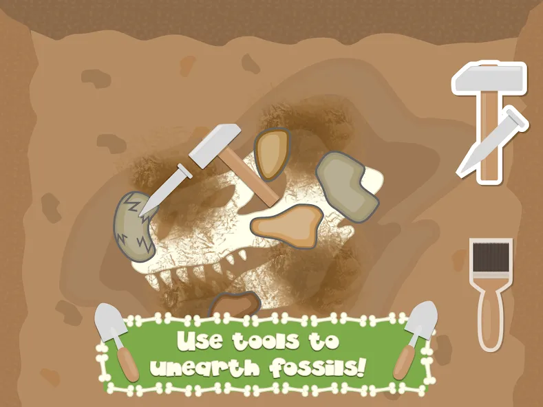 Dino Fossil Dig - Jurassic Adv (Дино Фоссил Диг)  [МОД Unlimited Money] Screenshot 3