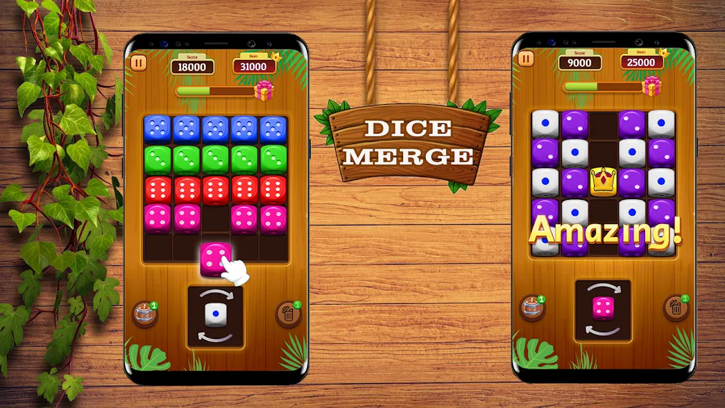 Dice Merge: Dice Mania Game (Дайс Мердж)  [МОД Menu] Screenshot 1