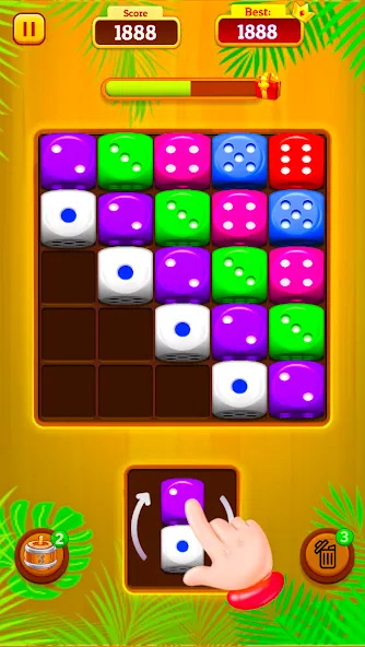 Dice Merge: Dice Mania Game (Дайс Мердж)  [МОД Menu] Screenshot 3