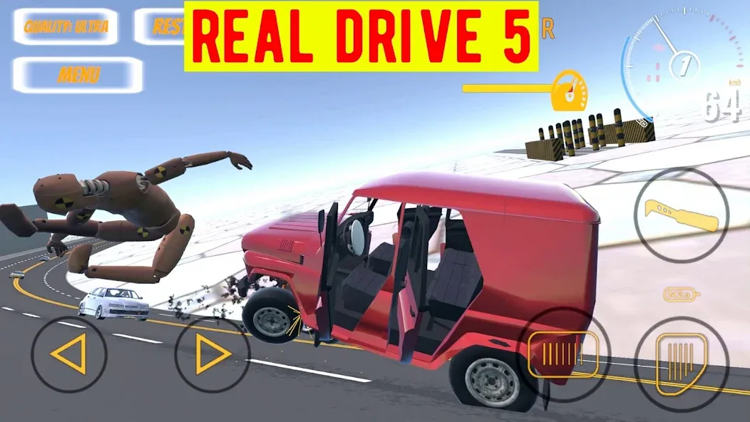 Real Drive 5 (Реал Драйв 5)  [МОД Много монет] Screenshot 5