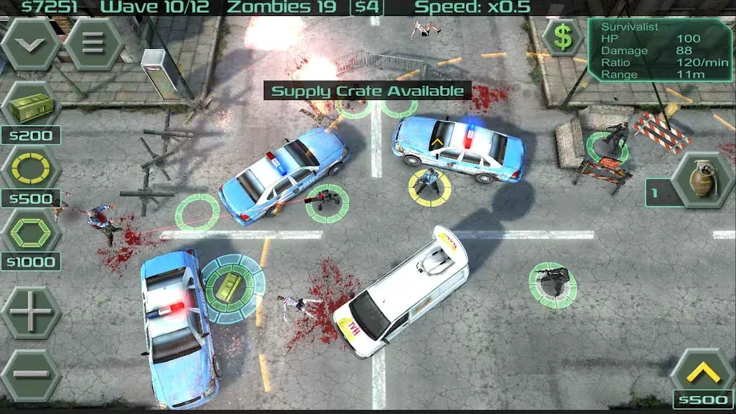 Zombie Defense (Зомби Дефенс)  [МОД Много денег] Screenshot 3