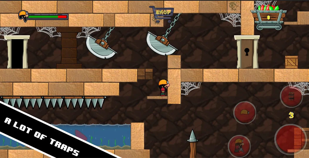 Dan the Dungeon Digger (Дэн Данжн Диггер)  [МОД Menu] Screenshot 1