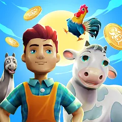 Взлом CropBytes: A Crypto Farm Game (КропБайтс)  [МОД Все открыто] - стабильная версия apk на Андроид