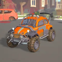 Взломанная Zombie Cars Crush: Racing Die (Зомби Карс)  [МОД Unlimited Money] - полная версия apk на Андроид