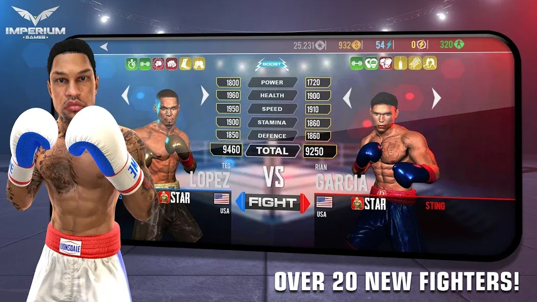 Boxing - Fighting Clash (Боксинг)  [МОД Меню] Screenshot 4