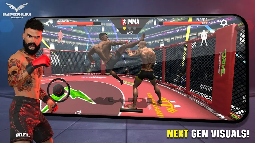 MMA Fighting Clash (ММА Файтинг Клэш)  [МОД Много денег] Screenshot 1