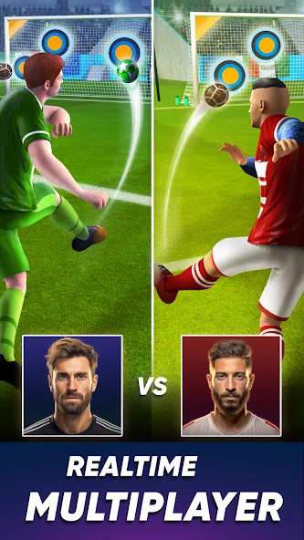 SOCCER Kicks - Stars Strike 24 (ФУТБОЛ Киксы)  [МОД Unlocked] Screenshot 1