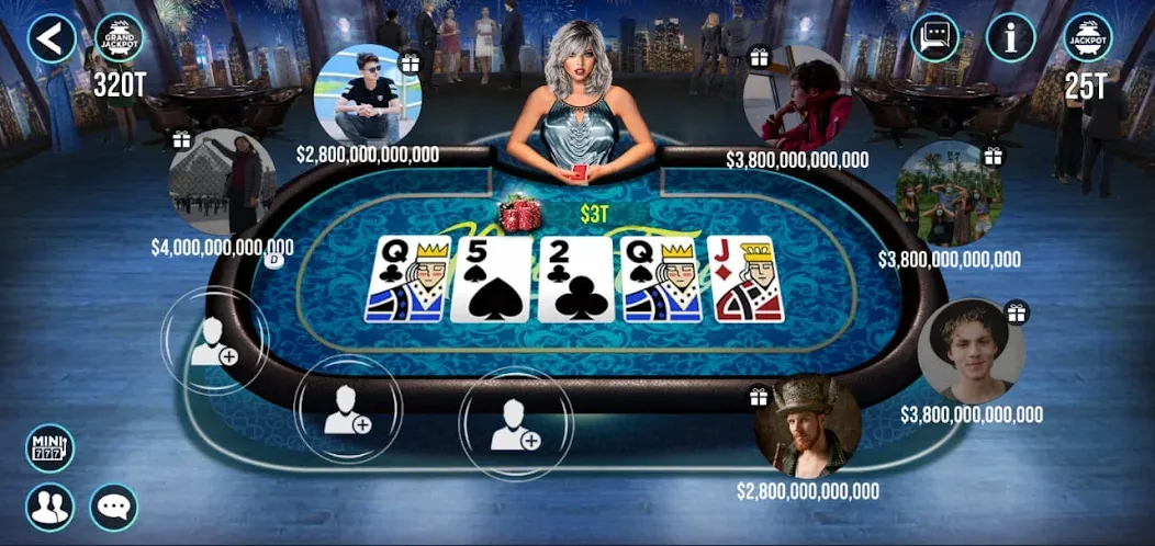 POKER FAME (ПОКЕР ФЕЙМ)  [МОД Menu] Screenshot 4