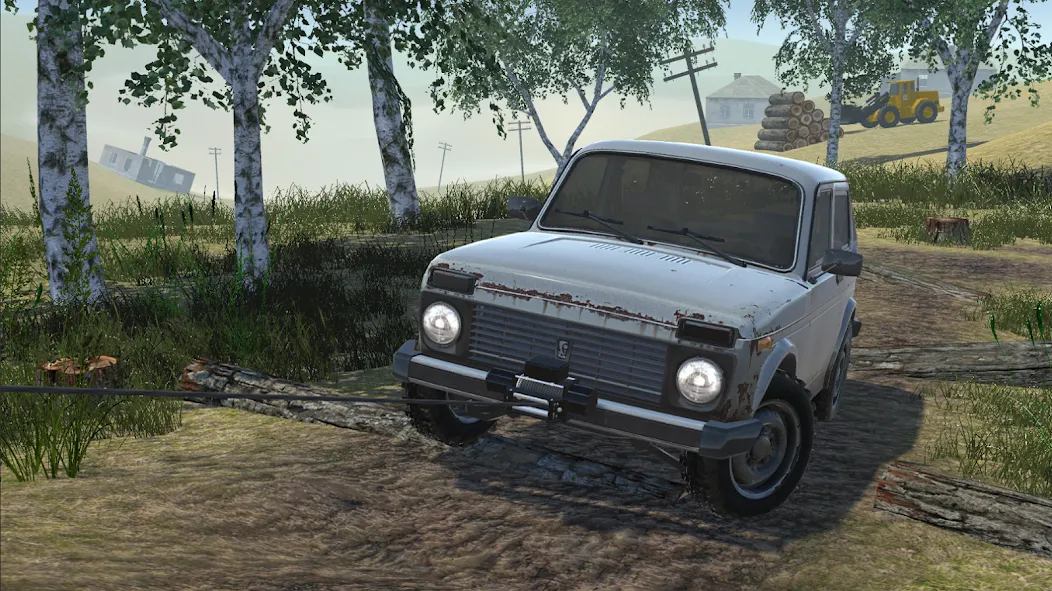 Offroad 4x4 Russian: Uaz Niva (Оффроуд 4х4 Русский)  [МОД Unlimited Money] Screenshot 1