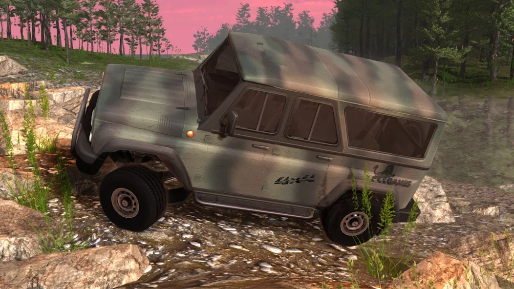 Offroad 4x4 Russian: Uaz Niva (Оффроуд 4х4 Русский)  [МОД Unlimited Money] Screenshot 2