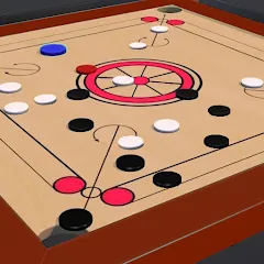 Взломанная Carrom Board Clash : Pool game (Карром борд пул игра)  [МОД Бесконечные деньги] - последняя версия apk на Андроид