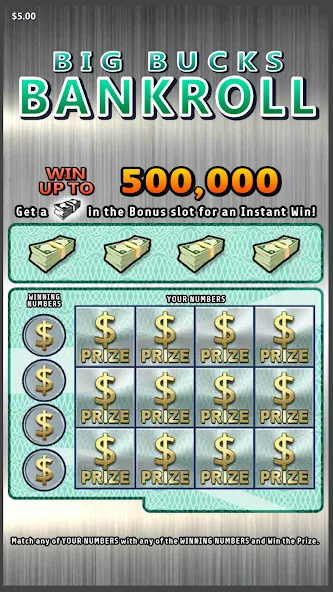 Scratch Off Lottery Casino (Скретч Офф Лотерейное Казино)  [МОД Бесконечные деньги] Screenshot 1