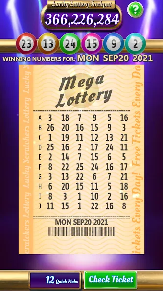 Scratch Off Lottery Casino (Скретч Офф Лотерейное Казино)  [МОД Бесконечные деньги] Screenshot 3