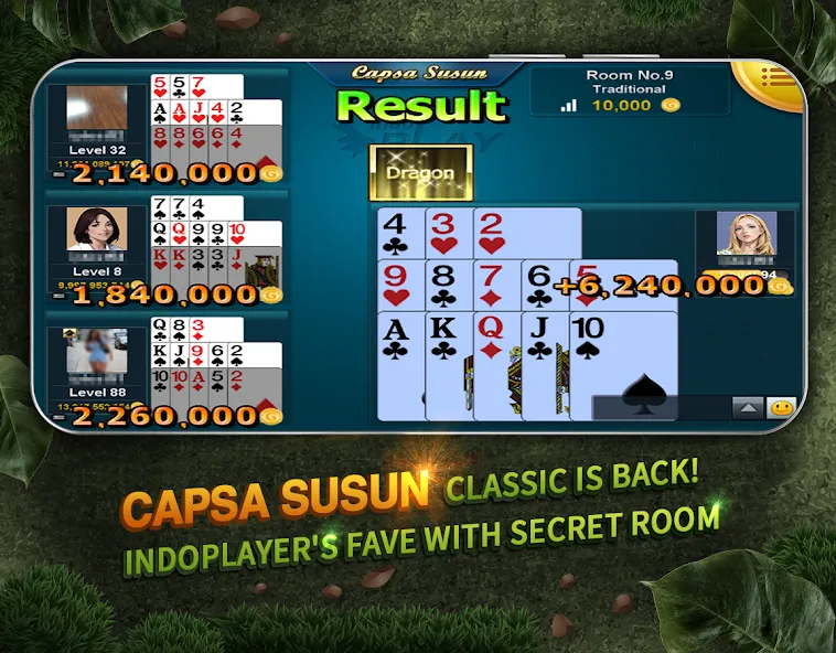 Indoplay-Capsa Domino QQ Poker (Индоплэй)  [МОД Unlocked] Screenshot 2