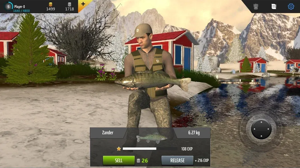 Professional Fishing (Профессиональная рыбалка)  [МОД Много монет] Screenshot 1