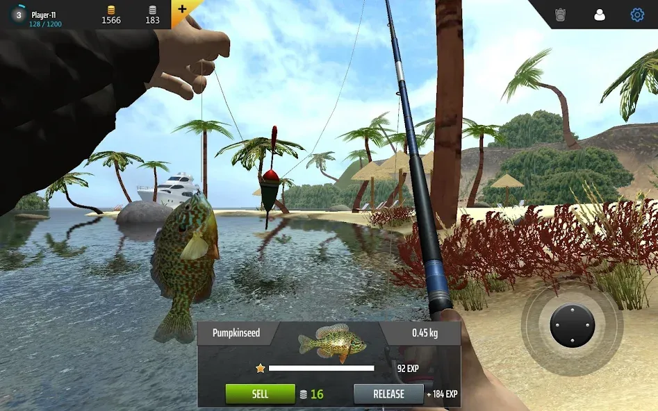 Professional Fishing (Профессиональная рыбалка)  [МОД Много монет] Screenshot 5