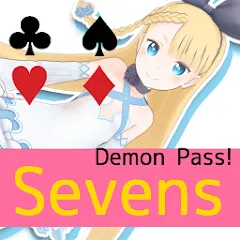 Взломанная Sevens card game (Севенс карточная игра)  [МОД Menu] - стабильная версия apk на Андроид